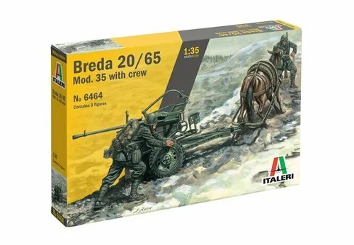 Italeri 6464 - 1:35 Breda 20/65 m. Trupp (2) WA - Neu