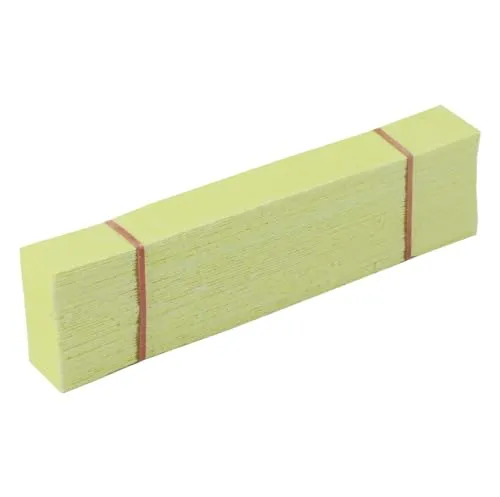 Schwefelschnitten tropfend 500 gr. - Effektive Desinfektion für Imker - Werkzeuge & Zubehör zur Bienenzucht - Ideal zur Wachsmotten-Behandlung und Desinfektion von Bienenbeuten, mit extra dicker Schwefelauflage und praktischem Aufhängeloch.