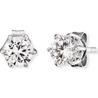 Engelsrufer Damen Ohrstecker Shiny aus Sterling Silber - Ohrringe für Damen mit funkelnden Zirkonia Steinen, nickelfrei und ideal für Allergiker, perfekt kombinierbar mit anderen Engelsrufer Schmuckstücken.