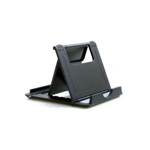 Universal Ständer Halter Standfuß Tisch Halterung für Tablets in Schwarz