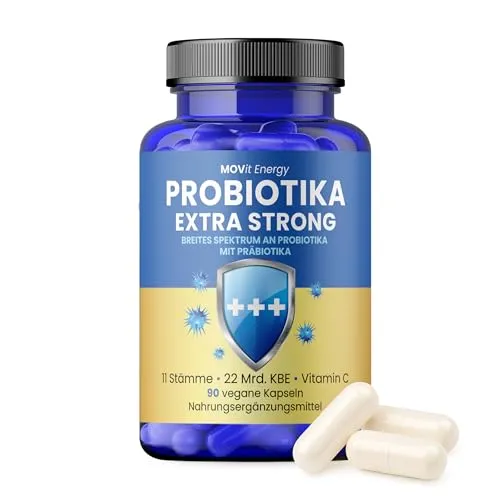Movit Energy Probiotika Extra Strong Kapseln mit Vitamin C