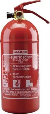 Gloria PD2GAM Pulverfeuerlöscher 2kg von GLORIA