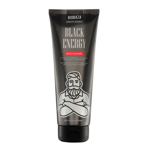 BIOBAZA MEN BLACK ENERGY 2in1 BODY&HAIR
