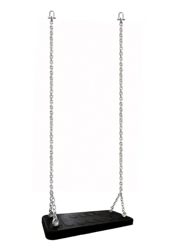 Schaukelsitz aus Gummi mit Kette 1,80 m Erwachsenenschaukel xxl 51 cm Schaukel