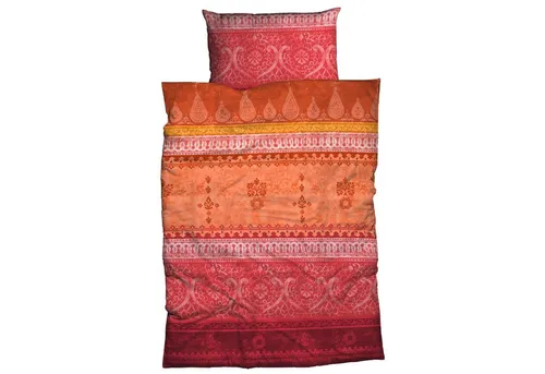 CASATEX Bettwäsche Indi, Satin, 2-teilig - Romantische, orientalische Bettwäsche aus 100% Baumwolle, weich und gemütlich, mit Wendefunktion und Reißverschluss, perfekt für eine stilvolle Schlafumgebung.
