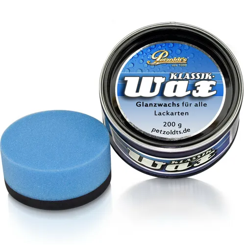 Produktbild Petzoldt's KLASSIK-Wax Set: Tiefenglanz Autowachs mit Carnaubawachs