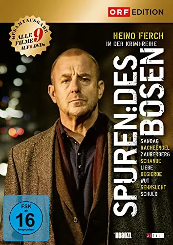 Spuren des Bösen - Gesamtausgabe: Alle 9 Folgen in einer Box [6 DVDs] - Packende Krimiserie auf 6 DVDs, freigegeben ab 16 Jahren, perfekt für Thriller-Fans und Box-Set-Liebhaber.