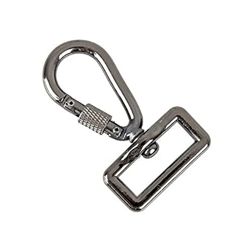 ayex Karabinerhaken mit Schraubsicherung für Kameragurte Schultergurte Taschen Schlüsselbänder