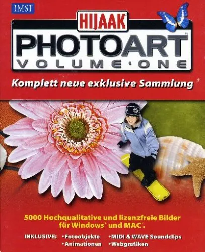 Hijaak Photo Art Volume One