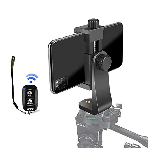 Handy Stativ Adapter mit 360° Drehgelenk und kabellosem Fernauslöser