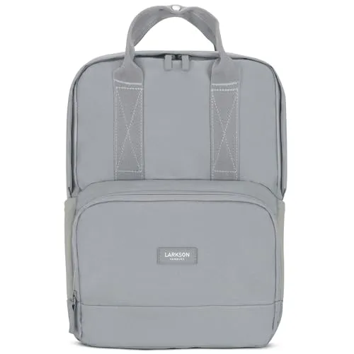LARKSON Cityrucksack No 6 - Wasserabweisender Laptop Rucksack für Damen und Herren - Freizeitrucksack mit speziellem Laptopfach, ideal für den täglichen Gebrauch. Hergestellt aus recyceltem Material, bietet er eine wasserabweisende Oberfläche und ist umweltfreundlich.