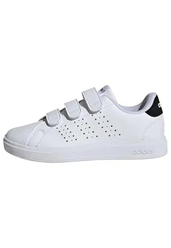 adidas Advantage Base 2.0 Kinder Tennisschuhe - Sneaker mit Synthetik-Obermaterial und Gummiaußensohle, ideal für aktive Kinder und bequem für den Alltag.