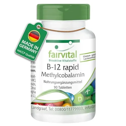 Produktbild Fairvital | B-12 Methylcobalamin