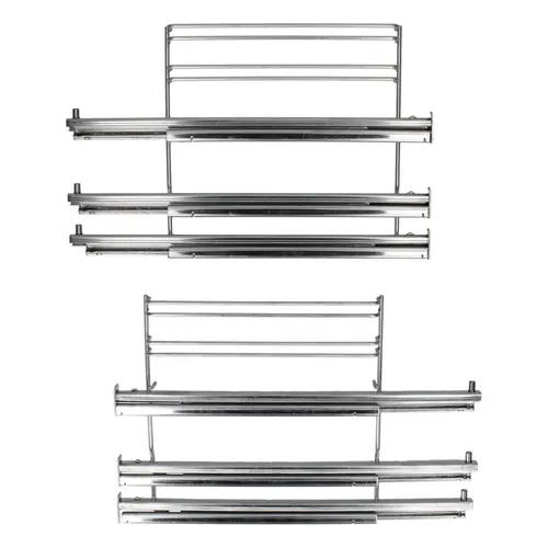 Auszugsschienen Set 3 Backbleche Roste kompatibel mit Bosch 17007521 in Backofen