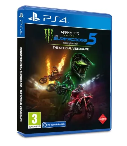 Monster Energy Supercross 5 - Videogioco Milestone - Games: Erlebe den detailreichen Karriere-Modus mit dem neuen Rider-Shape-System und teile dein Design mit Spielern weltweit. Jetzt auch im Splitscreen für spannende Duelle mit Freunden!