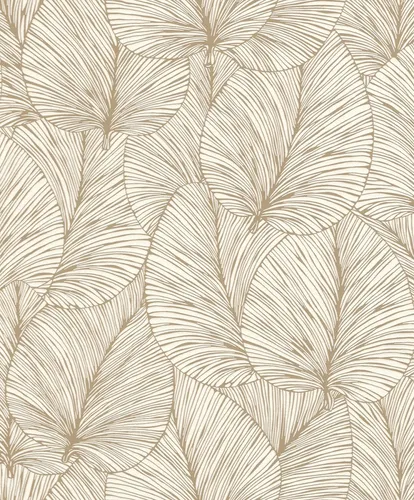 Rasch Vliestapete Denzo 2 Blätter 456622 in weiß von Rasch