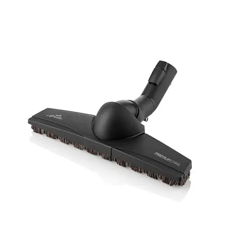 Hartbodendüse PREMIUM CARE ETA980000025 mit Rosshaar - Düsen für Staubsauger, ideal für schonendes Staubsaugen von Parkett und Hartböden. Rosshaarborsten erfassen Staub effektiv, während das flexible Gelenk müheloses Saugen an schwer erreichbaren Stellen ermöglicht.