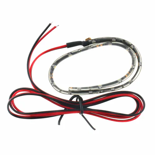 LED Streifen 30cm 12V; warmweiss ~3000K; Innenraumbeleuchtung Auto KFZ; IP65