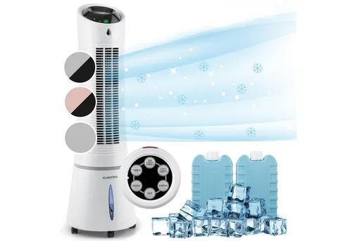 Skyscraper Ice 4-in-1 Luftkühler Ventilator - Klimaanlagen: Mobiles 5-in-1 Gerät mit Luftbefeuchter für angenehme, kühle Luft und verbessertes Wohlbefinden im Winter.