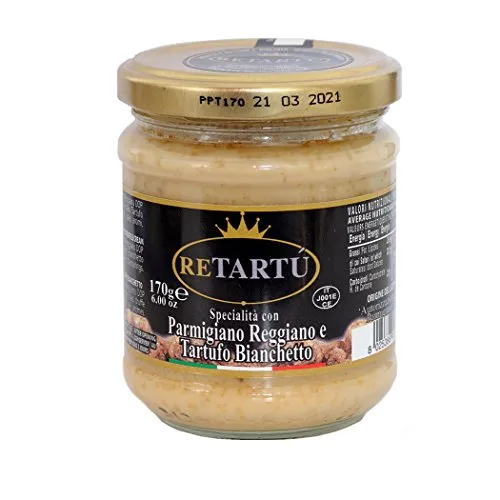 Trüffelsoße mit März Trüffel und Parmesankäse Reggiano DOP 170gr