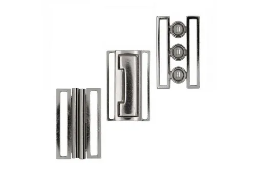 maDDma Verschlussklammer 1 Metall Gürtel-Schnalle Steckschnalle