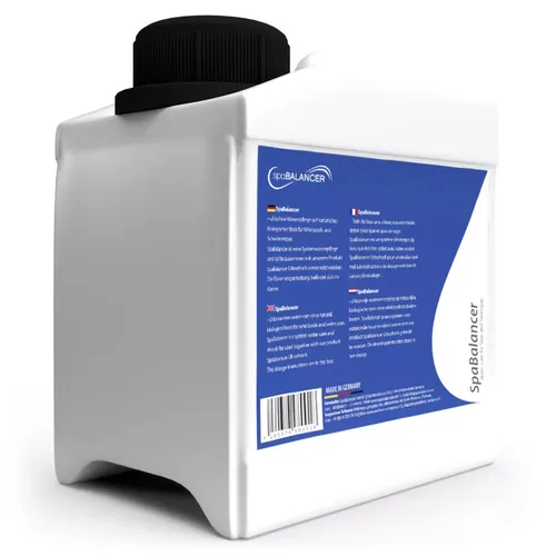 SpaBalancer Basic 2,5L - Sparpack - Sonstiges Poolzubehör, chlorfreie Wasserpflege für Whirlpools, sorgt für weiches, hautfreundliches Wasser ohne Hautirritationen und reduziert Wasserwechsel auf einmal jährlich.