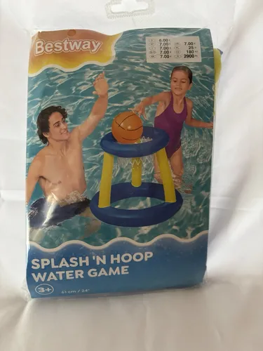 Bestway 52418 - Wasser-Basketball 91 cm schwimmendes Poolspiel