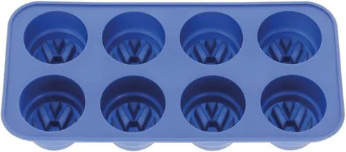 VW Collection VW Eiswürfelform aus Silikon, blau von VW Collection