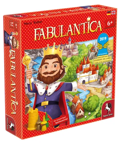 Pegasus Spiele Fabulantica - Spannendes Kartenspiel für 2-5 Spieler, ideal für die ganze Familie ab 6 Jahren, Spieldauer ca. 30 Minuten