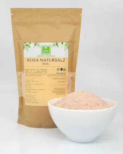 Himalaya Salz rosa 1 kg unjodiert fein Salt  Steinsalz  Kritallsalz unbehandelt