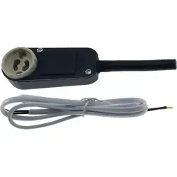 GU10 Anschlusskasten inkl. 100cm 2x 0,75mm2 Kabel für LED oder Halogen Einbaustrahler - Weiß