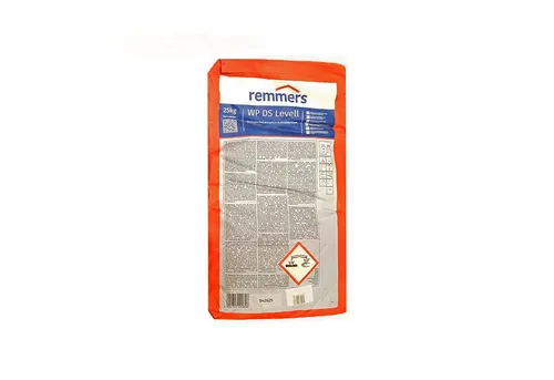 Remmers WP DS Levell Dichtspachtel 25 KG - Baumaterial für wasserdichte Reparaturen mit hohem Sulfatwiderstand, spannungsarm und rissfrei erhärtend – ideal für Fugen- und Flächenspachtel.