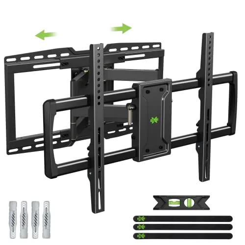 USX-MOUNT TV Wandhalterung Schwenkbar Neigbar für LCD-/LED-/OLED Fernseher, TV Halterung (32-90 Zoll)
