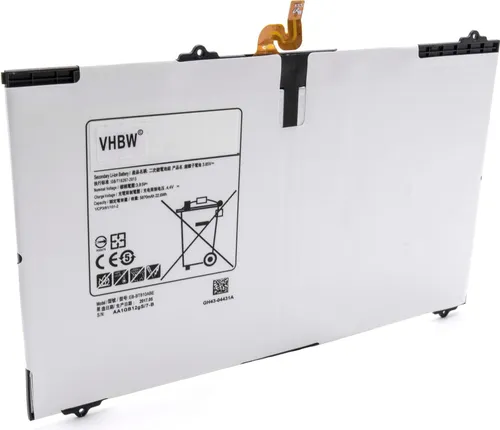 vhbw Akku kompatibel mit Samsung Galaxy Tab SM-T818V, SM-T818T, SM-T817W, SM-T818, SM-T817T, SM-T817V Tablet Pad (5800 mAh, 3,8 V, Li-Polymer)