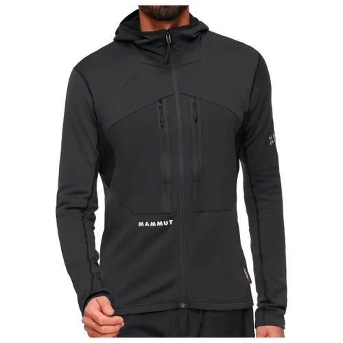 Mammut - Eiger Nordwand Advanced Midlayer Hooded Jacket - Fleecejacke Gr XL schwarz