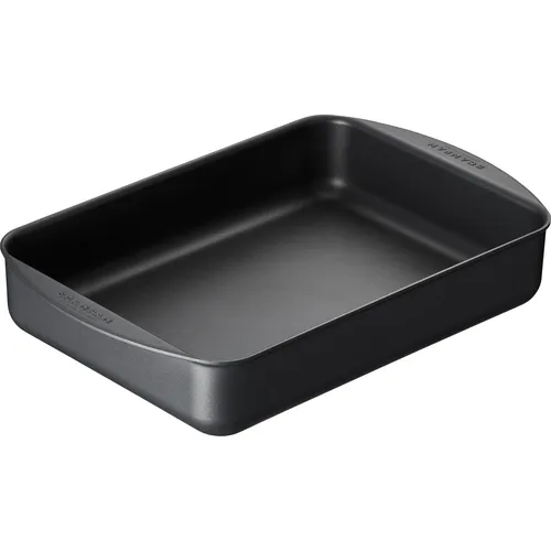 Scanpan Classic Brat- und Auflaufform 34x22 cm - Hochwertige Auflaufform mit Stratanium Antihaftbeschichtung für müheloses Kochen und einfache Reinigung. Ideal für Ceran- & Gasherde, ofenfest bis 250 °C, dänische Qualität für langlebige Leistung.