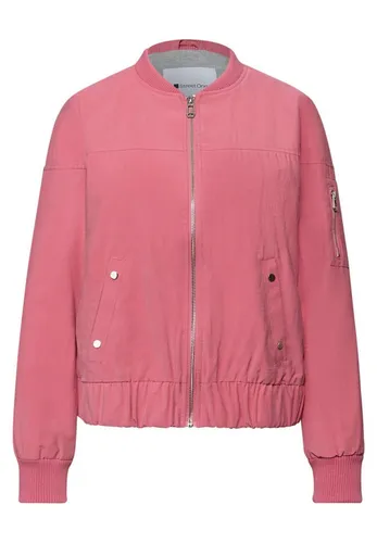 Street One Damen Blouson – Lässige Jacke für jeden Anlass - Stylischer Damenblouson mit Rundhalsausschnitt und Reißverschluss. Bequem und vielseitig, ideal für entspannte Tage.
