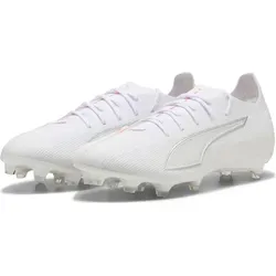 Puma Ultra 6 Pro FG/AG - PUMA WHITE, Größe: 11.5 - Fußballschuhe für optimale Geschwindigkeit und Kontrolle, ideal für verschiedene Platzarten mit einem leichten, atmungsaktiven Design.
