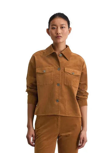 Marc O'Polo Hemdbluse - Funktionsjacken: Lässiges Cord-Overshirt aus stretchiger Bio-Baumwollmischung, ideal für stylische Kombinationen und hohen Tragekomfort.