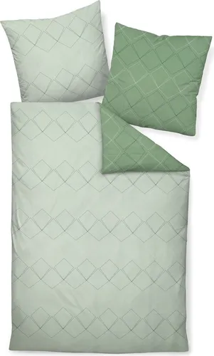 Janine Design Mako-Satin Bettwäsche J.D. 87053-06 - Bettwäsche-Set aus 100% Baumwolle, Mako-Satin, waschbar bis 60°, mit Qualitätsreißverschluss, ideal für höchsten Schlafkomfort.