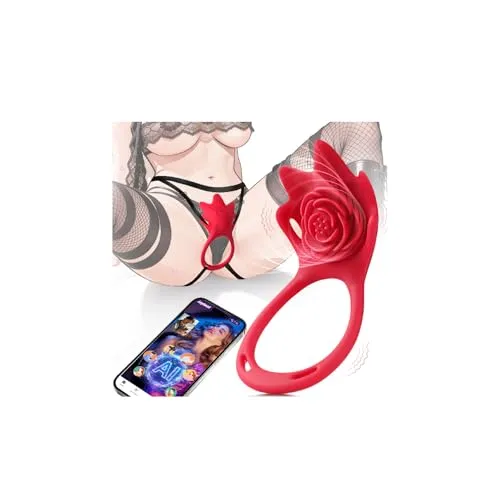 Tagnaff KI-Dialog Sex Spielzeug für die Paare Frau Männer Extrem Sex, BDSM Leise Vibratorensets für Frauen Klitoris, mit Erotikspiele-App, Butterfly Vibrator Sex Toys, 10 Vibration für Frauen