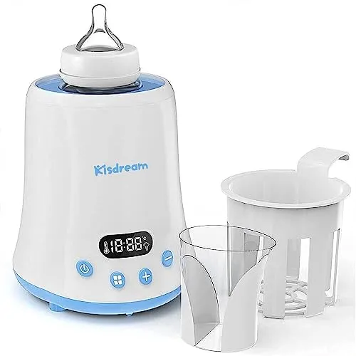 Flaschenwärmer Baby 4-in-1, Sterilisator & Babykostwärmer - Multifunktionaler Babyflaschenwärmer mit LCD-Display, der Milch und Babynahrung schnell erwärmt, auftaut und sterilisiert – ideal für stressfreies Füttern!