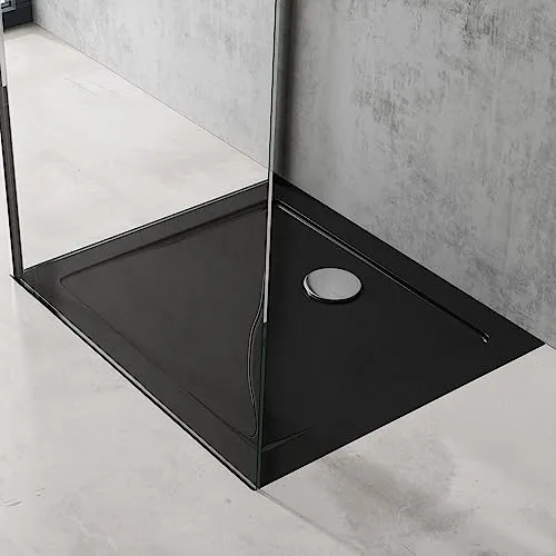 doporro Duschwanne Duschtasse flach inkl. Ablaufgarnitur von doporro