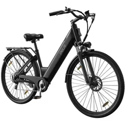 Vankel E-Bike Cityrad C1 – 28” Damen- und Herren Pedelec mit 468Wh Akku - Stylisches E-Bike für Alltag und Ausflüge, ausgestattet mit langlebigem Akku für bis zu 70 km Reichweite. Ergonomisches Design und wartungsfreier Heckmotor sorgen für komfortables Fahren.