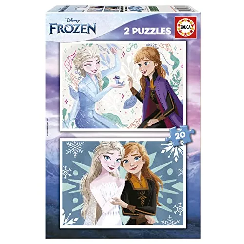 EDUCA Ice Kingdom Puzzle 2x20 Teile