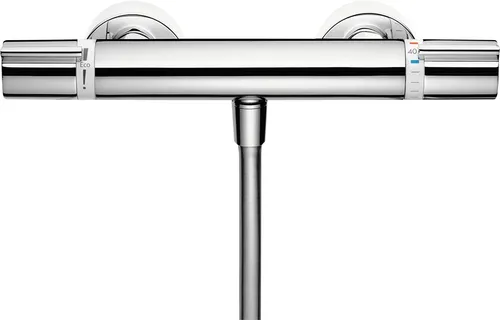 Hansgrohe Brause-Thermostat Versostat - Duscharmaturen mit präziser Temperaturregelung für ein komfortables Duscherlebnis ohne Temperaturabweichungen.