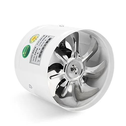 Home Round Lüftung Fan Wand Abluftventilator Geräuscharm für Bad Küche Garage Air Vent 50 Watt 220 V
