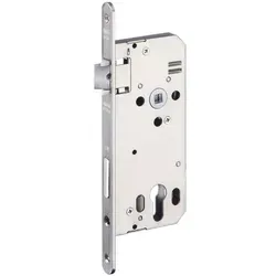 GRUNDMANN Einstemmschloss WG 421RK mit Kurbelfalle PZW mit Wechsel - rechts , 70 mm