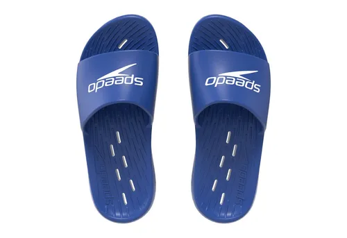 Speedo Badesandale (2-tlg) schnell trocknend blau 47 EU - Badeschuhe in Größe 47, navyblau und sportlichem Stil, ideal für Schwimmen. Besonders schnell trocknend für optimalen Komfort nach dem Wasser.