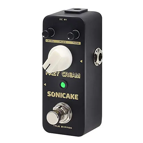 SONICAKE Fuzz Gitarre Effektpedal Fazy Cream True Bypass Vintage